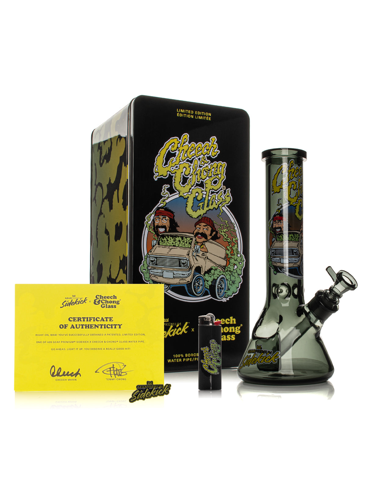 12" 7mm Thick Van Sidekick Water Pipe (Limited Edition of 420)