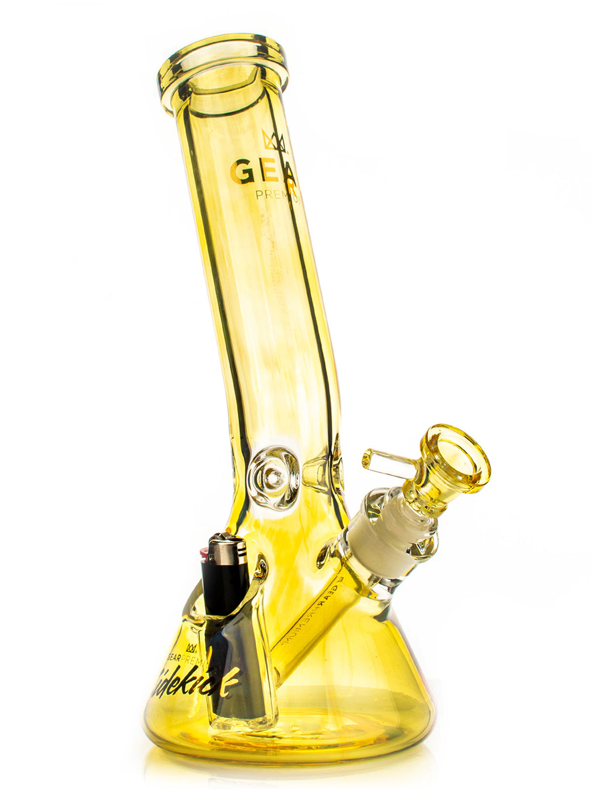 12" Sidekick Laid Back Water Pipe