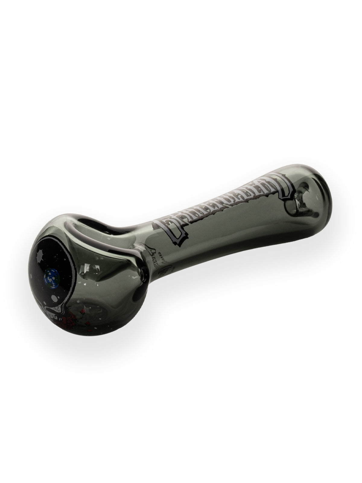 4.5" Space Your Face Spoon Hand Pipe in Collectible Tin