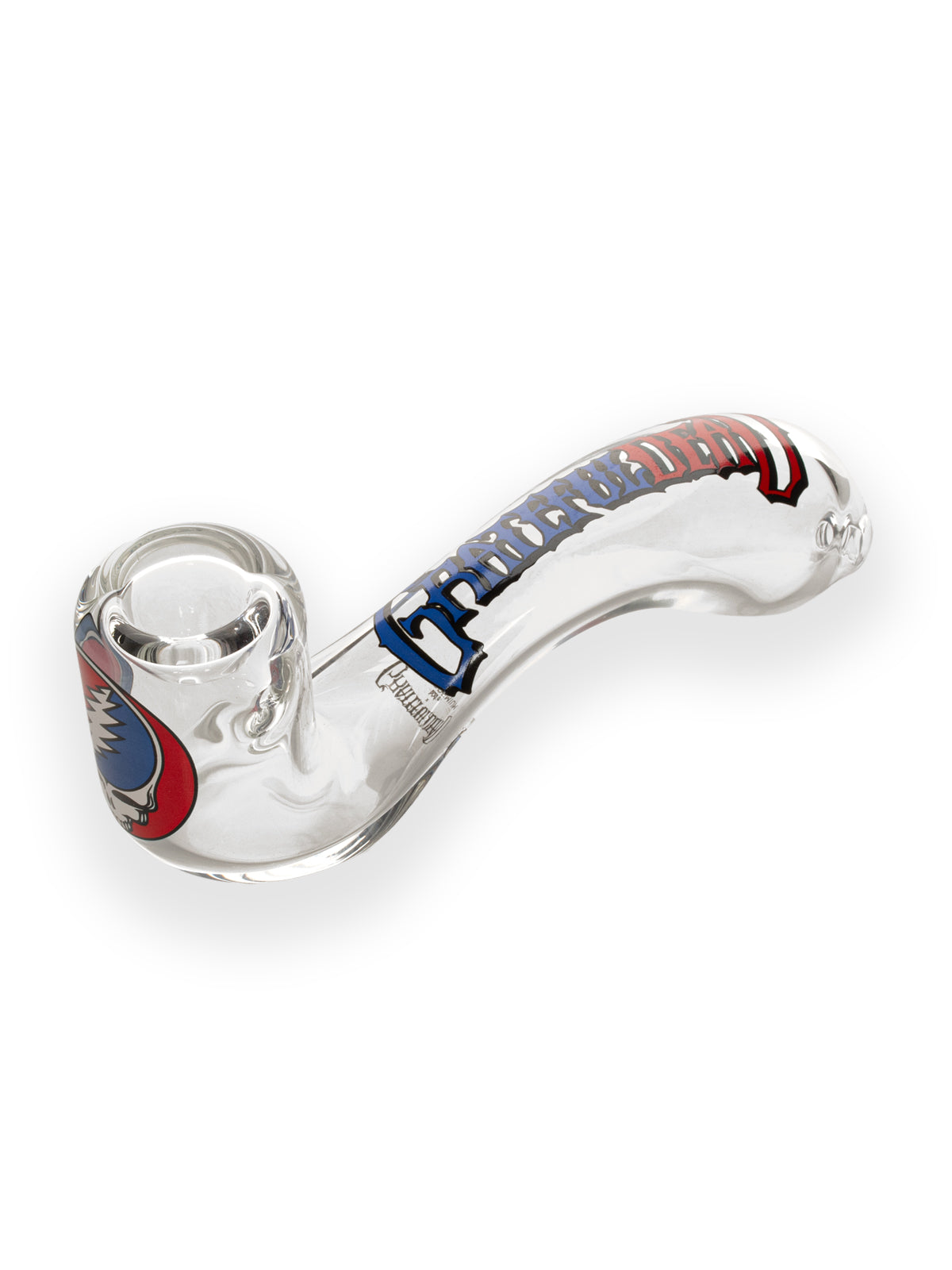 5.5" Steal Your Face Sherlock Hand Pipe in Collectible Tin