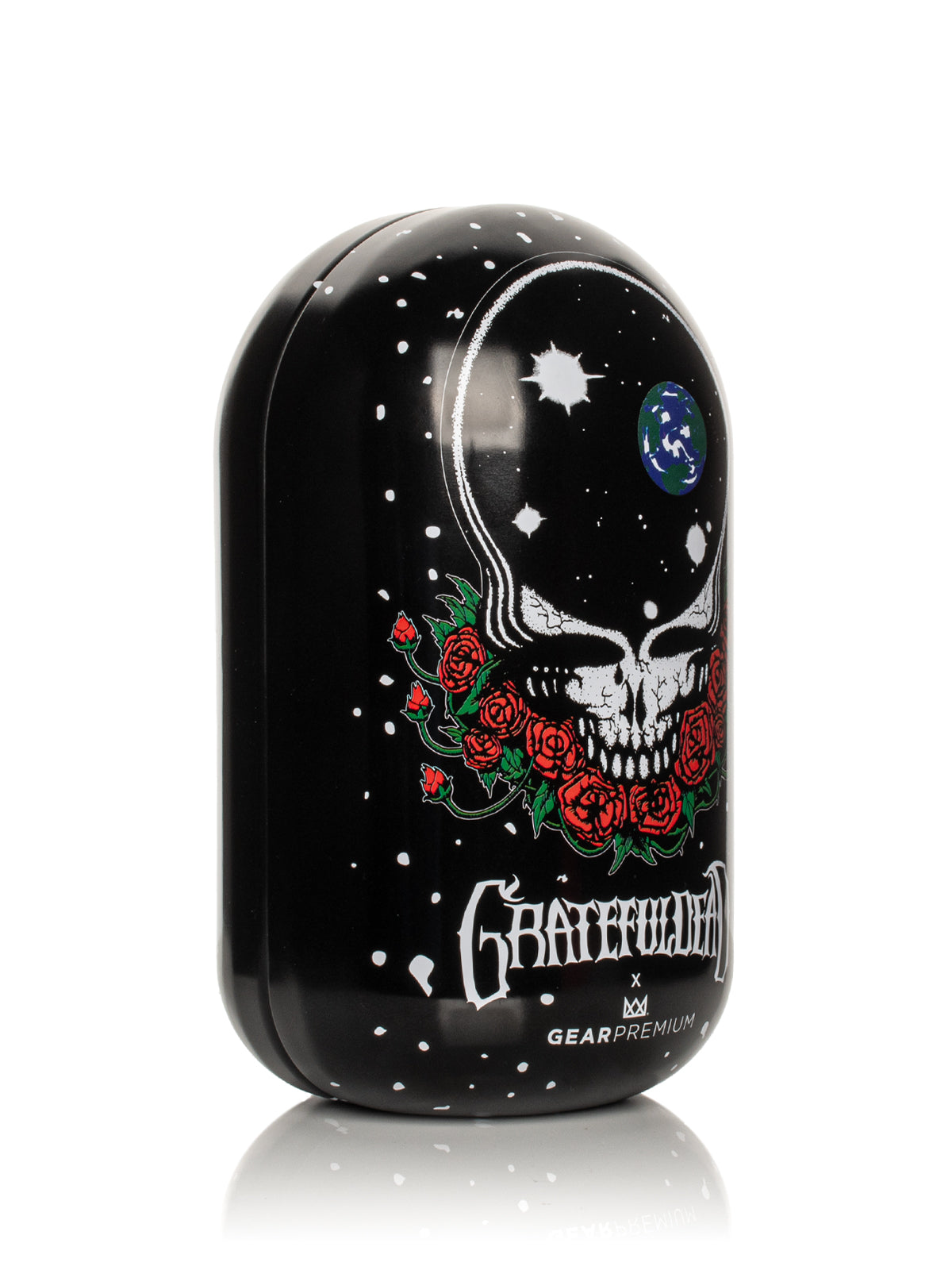 5.5" Space Your Face Sherlock Hand Pipe in Collectible Tin