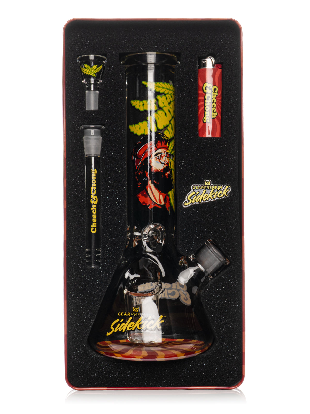 12" 7mm Thick Parked Sidekick Water Pipe (Limited Edition of 420)