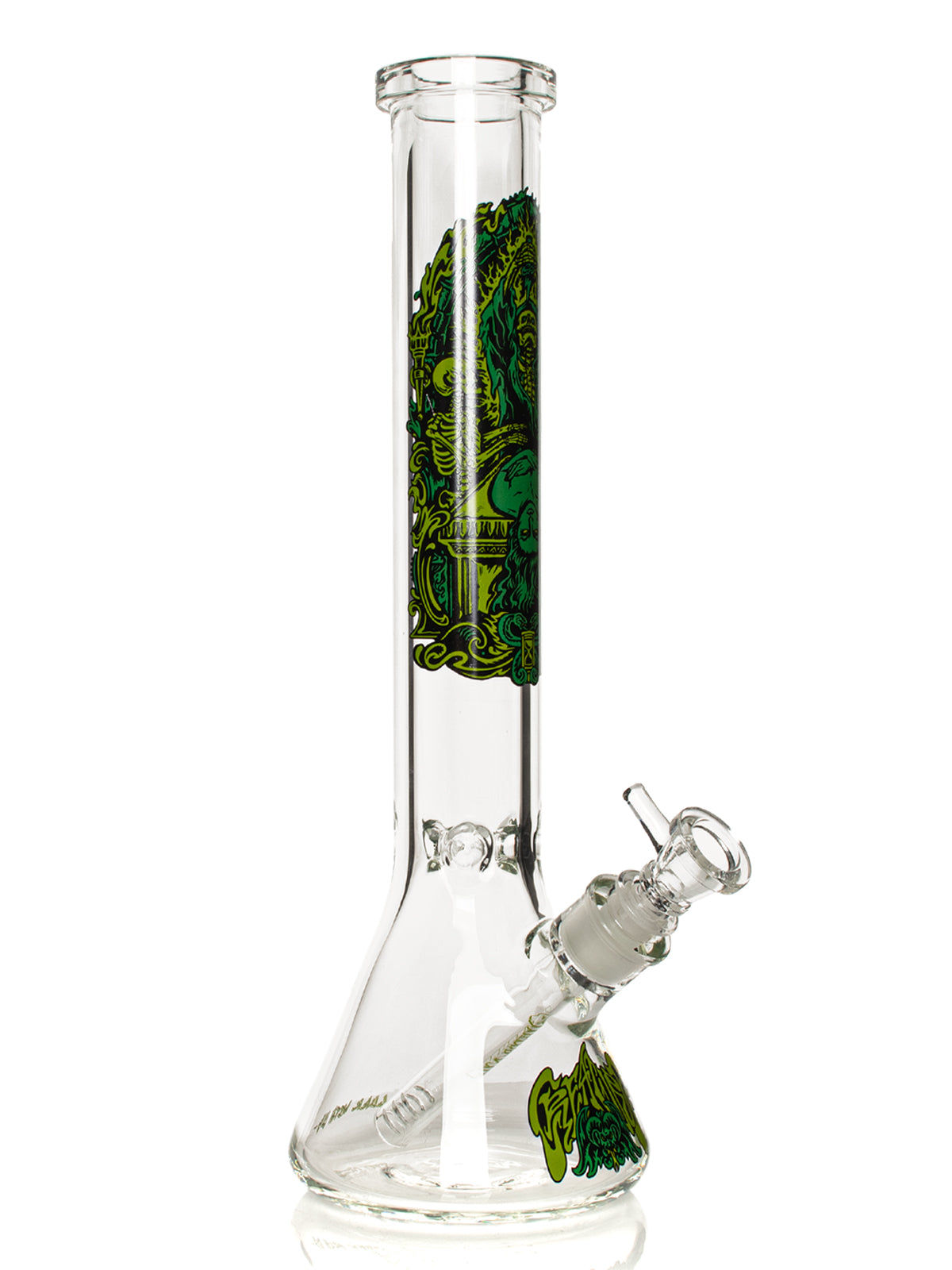 15" 7mm Thick Sacrifice Beaker Base Water Pipe