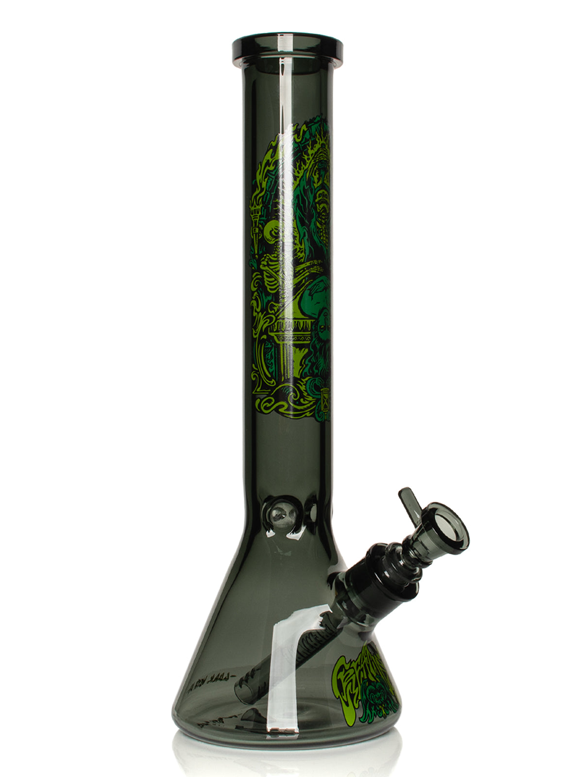 15" 7mm Thick Sacrifice Beaker Base Water Pipe
