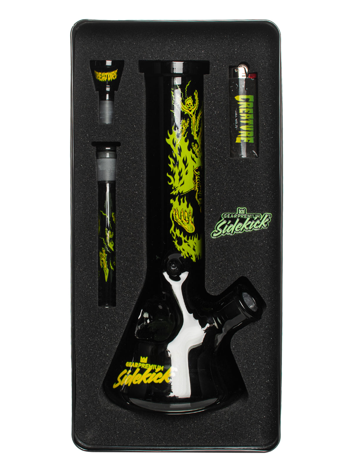 12" 7mm Thick Hell Sidekick Water Pipe (Limited Edition of 420)