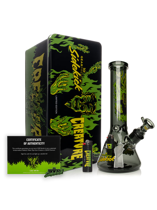 12" 7mm Thick Hell Sidekick Water Pipe (Limited Edition of 420)