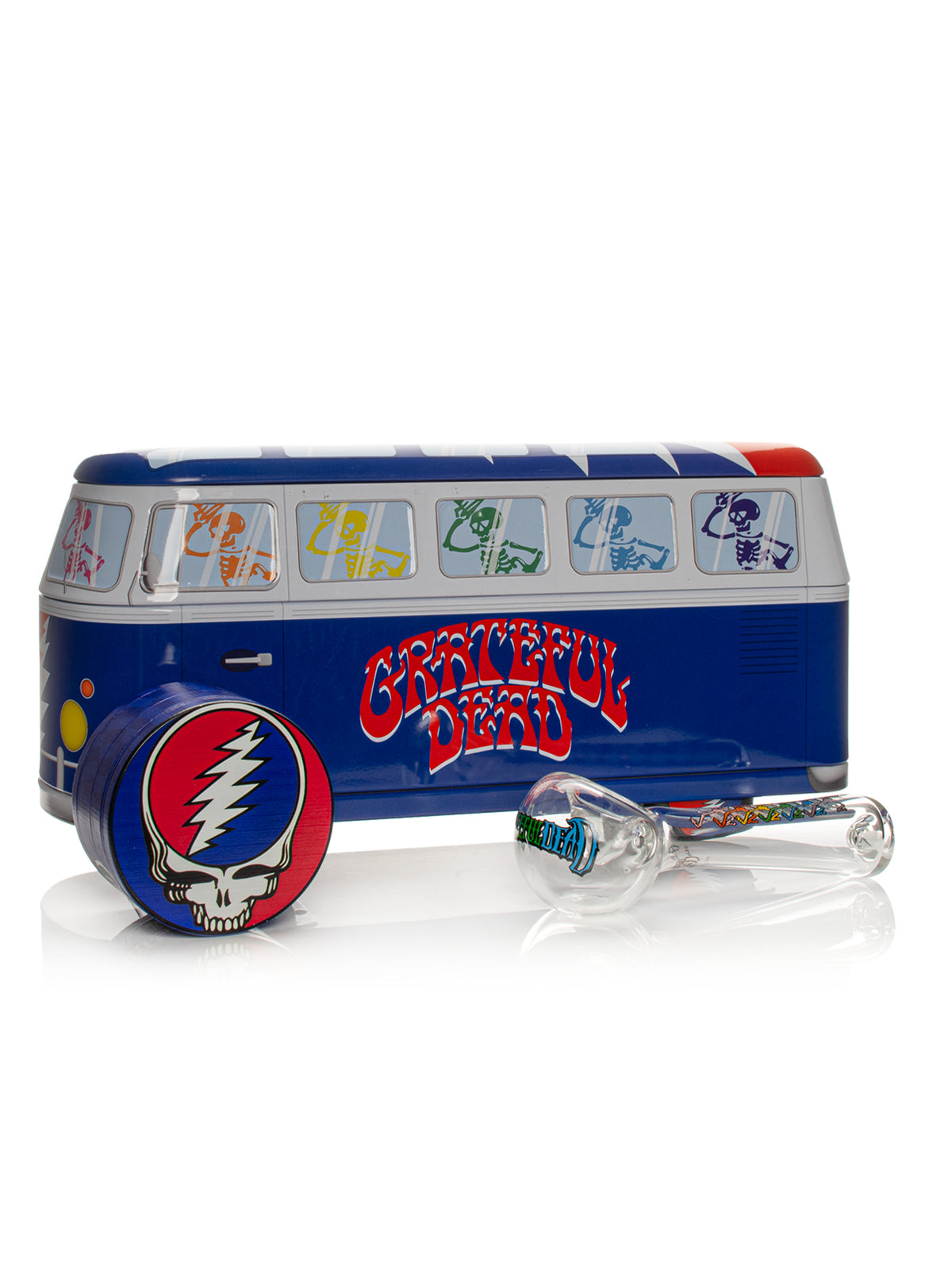 Dancing Skeleton Collectible Bus Set