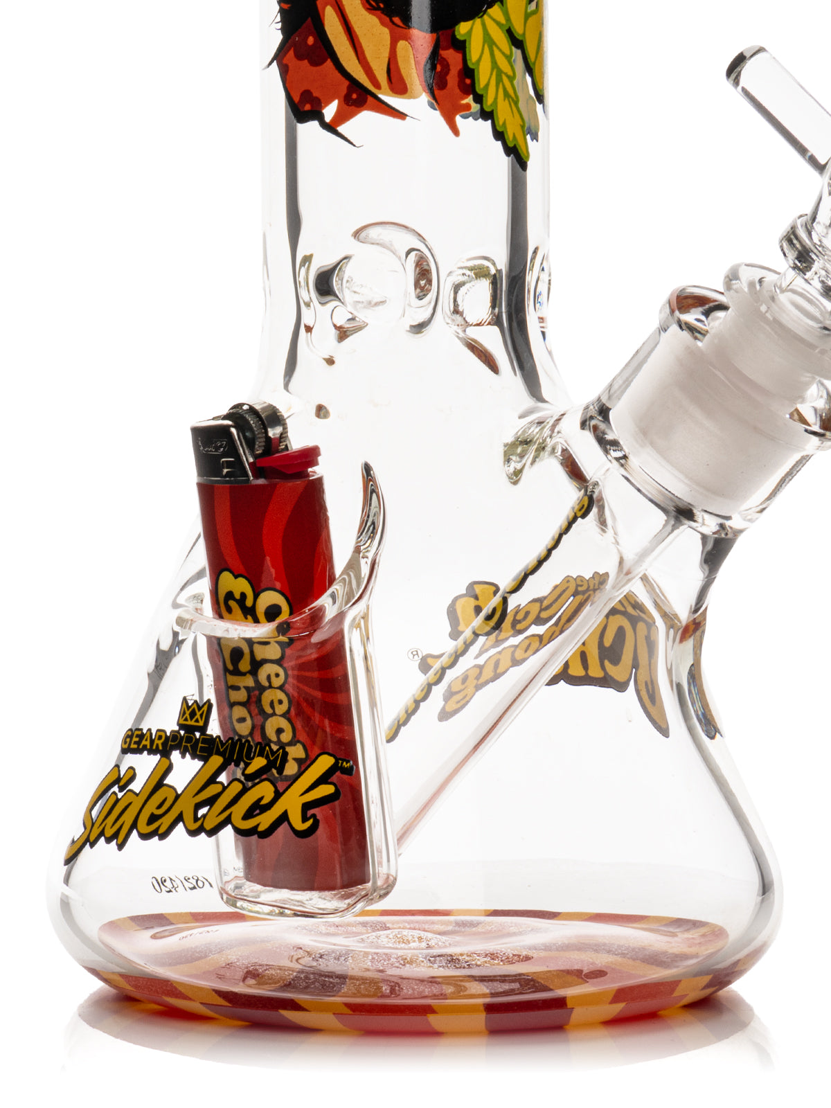 12" 7mm Thick Parked Sidekick Water Pipe (Limited Edition of 420)