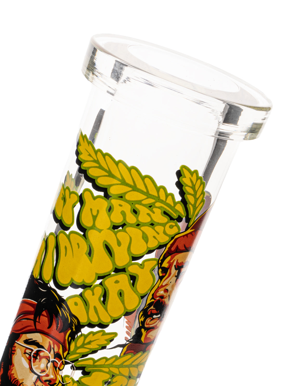 12" 7mm Thick Parked Sidekick Water Pipe (Limited Edition of 420)