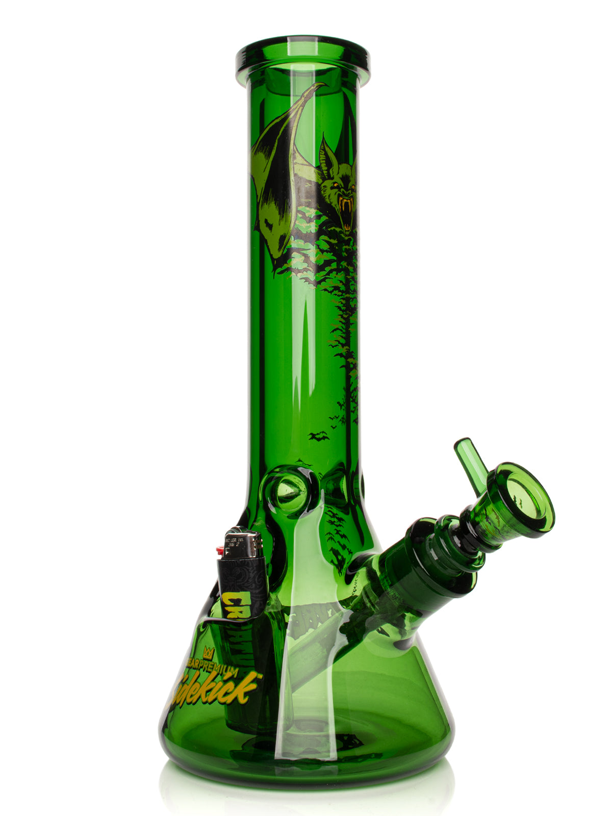 12" 7mm Thick Bats Sidekick Water Pipe (Limited Edition of 420)