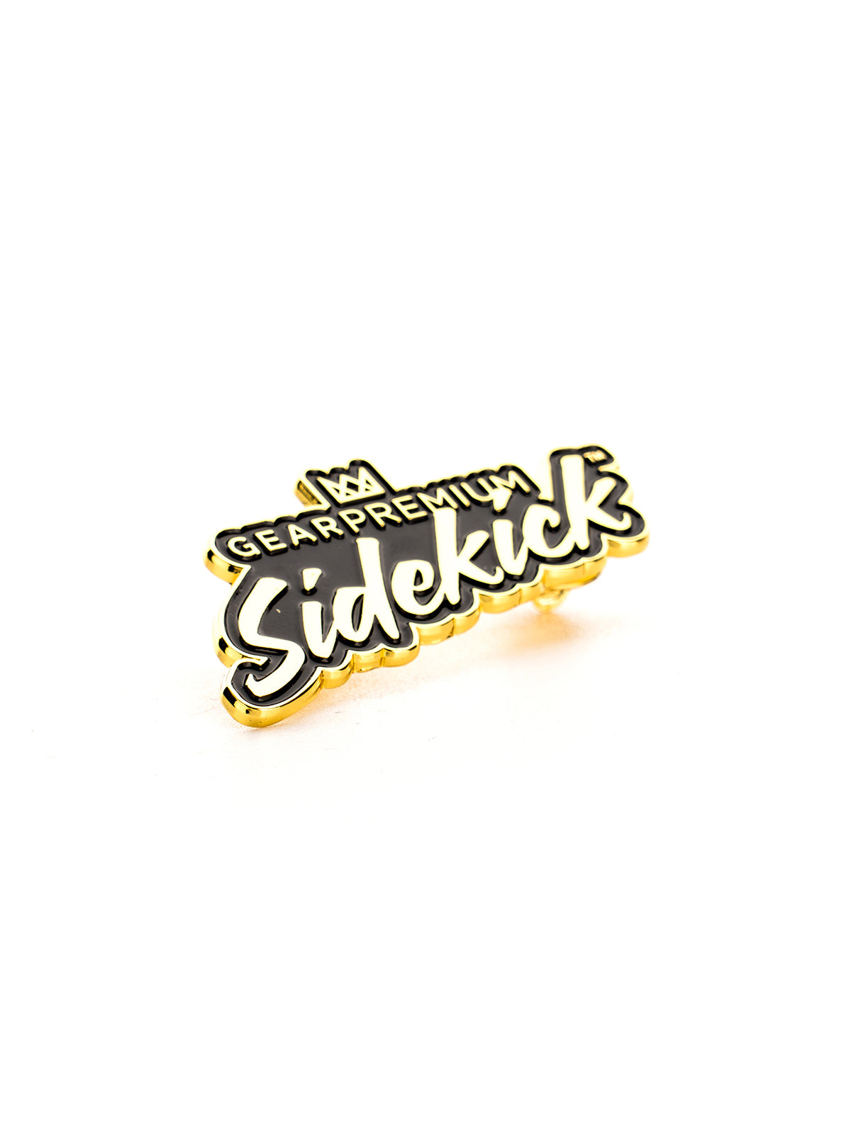 12" 7mm Thick Black Sidekick Water Pipe