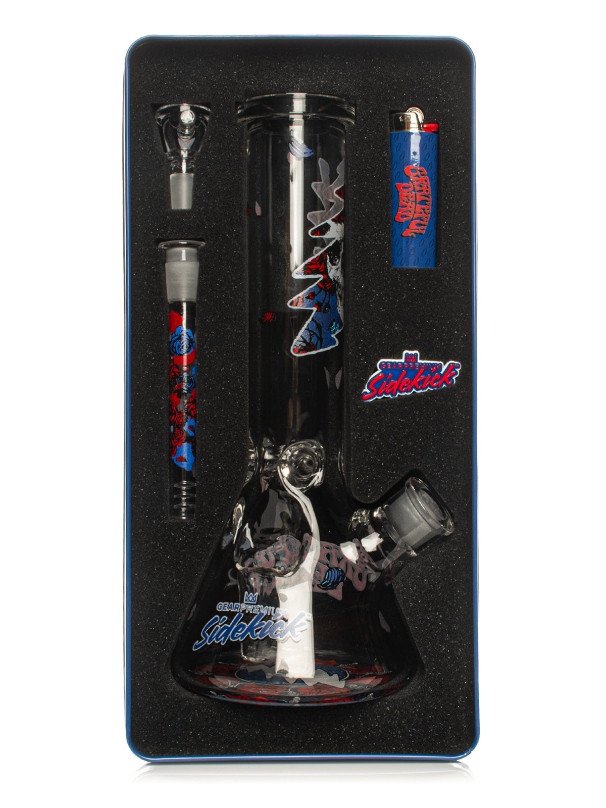 12" 7mm Thick Bertha Sidekick Water Pipe (Limited Edition of 420)