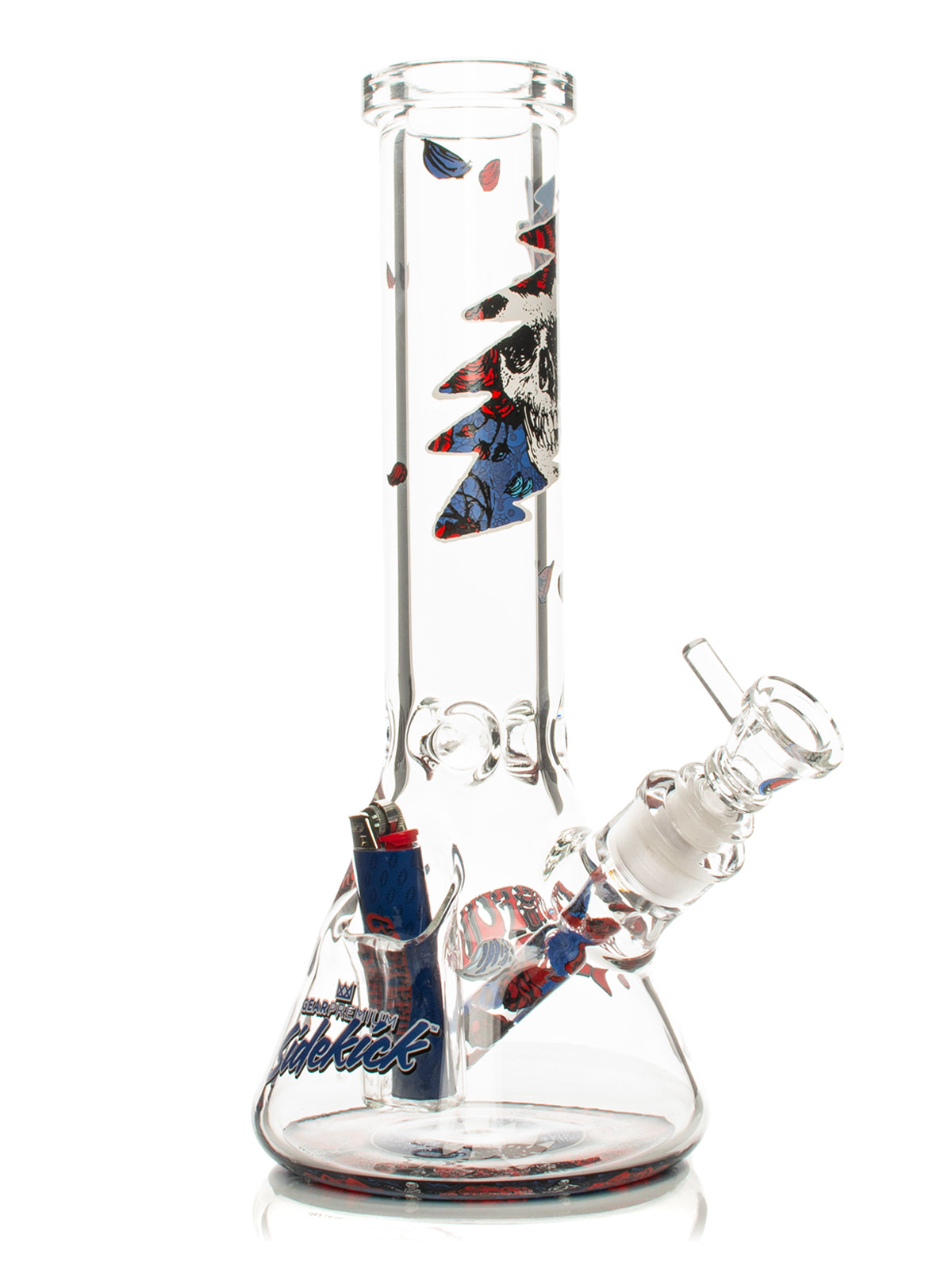 12" 7mm Thick Bertha Sidekick Water Pipe (Limited Edition of 420)