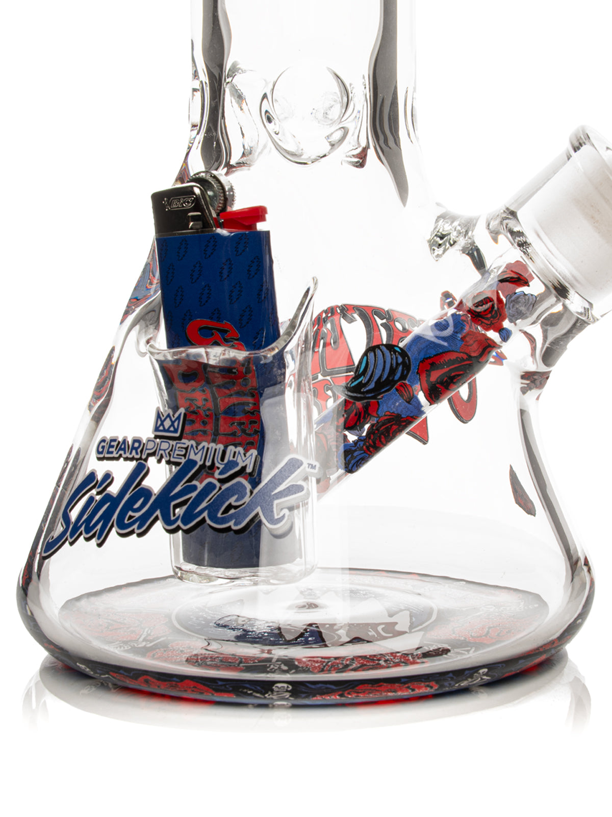 12" 7mm Thick Bertha Sidekick Water Pipe (Limited Edition of 420)