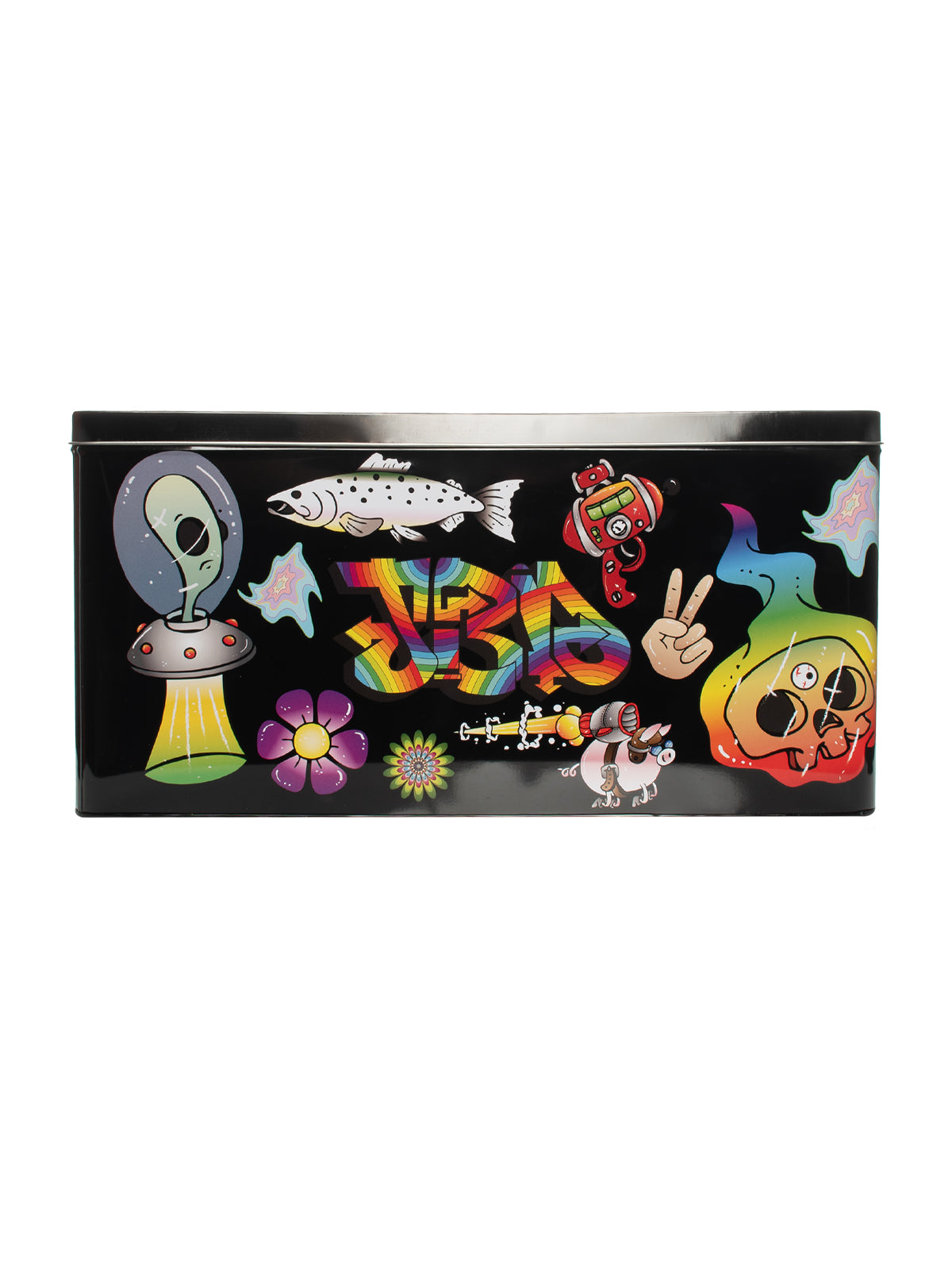 12" 7mm Thick Color Changing Jerome Baker Sidekick Water Pipe (Limited Edition)