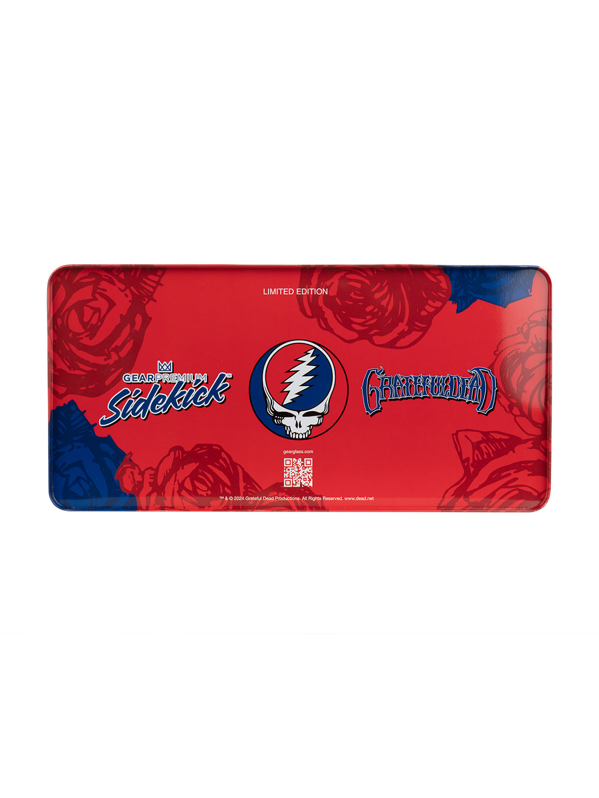 12" 7mm Thick Steal Your Face Sidekick Water Pipe (Limited Edition of 420)